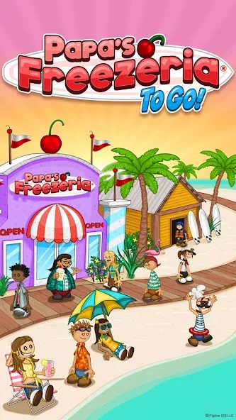 Papa’s Freezeria To Go! screenshot 1
