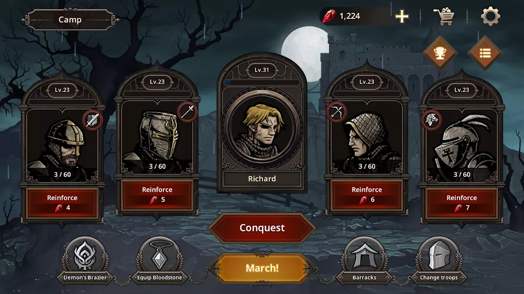 King's Blood: The Defense screenshot 2