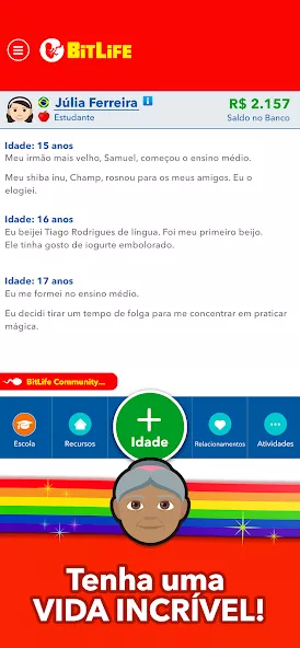 BitLife BR – Simulação de vida screenshot 5