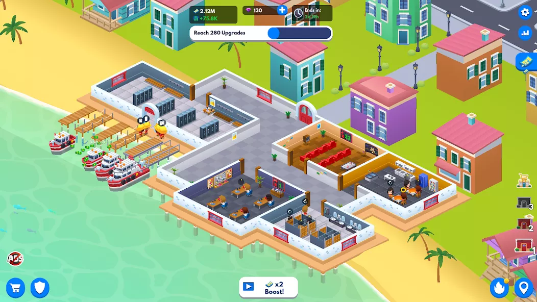 Idle Firefighter Tycoon screenshot 5
