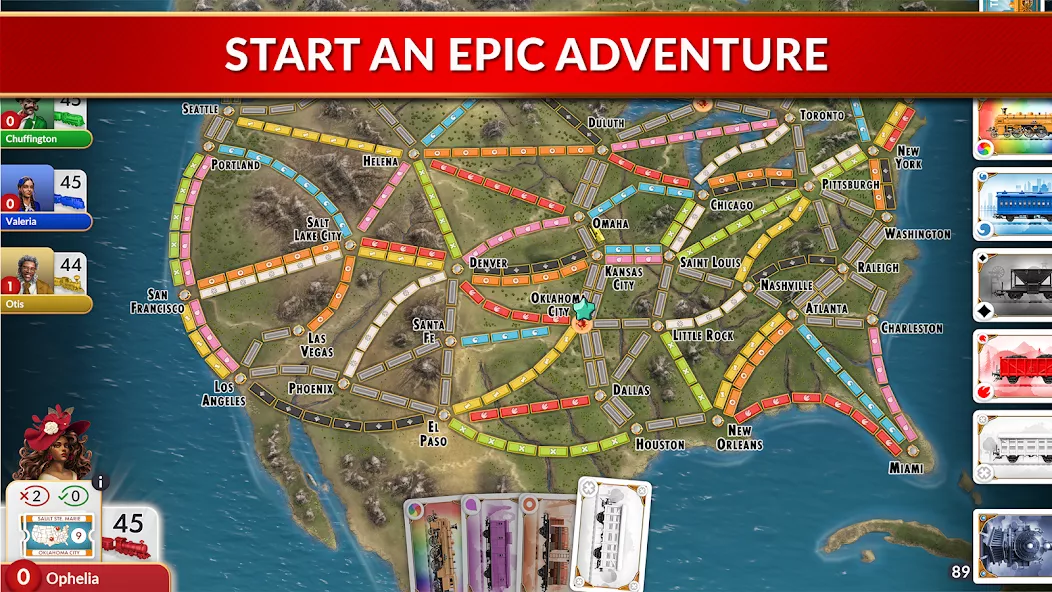 Ticket to Ride screenshot 2