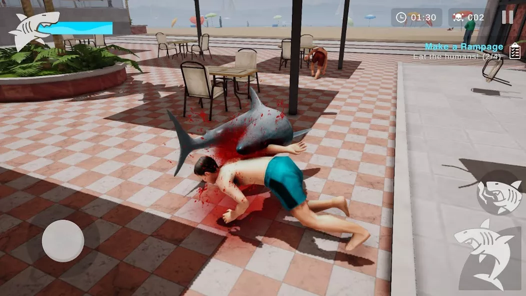Shark Ravage: Shark Simulator gameplay screenshot 4