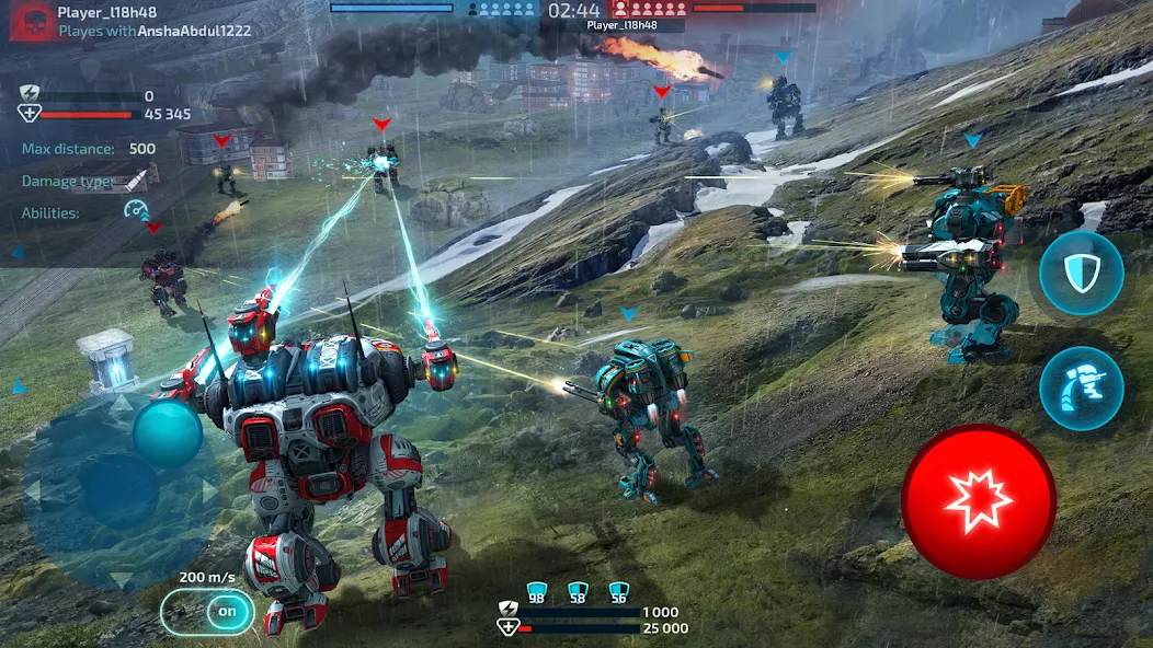 Robot Warfare: Battle Mechs screenshot 5