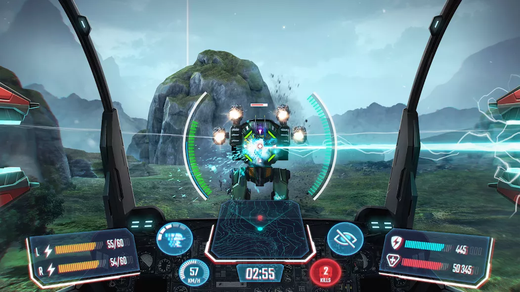 Robot Warfare: Battle Mechs screenshot 2