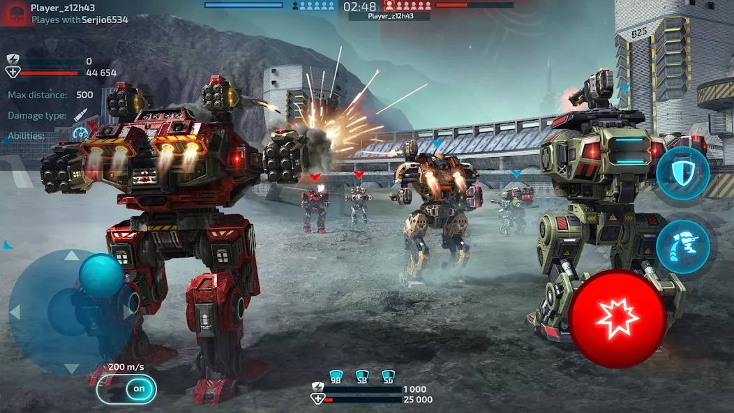 Robot Warfare: Battle Mechs screenshot 1