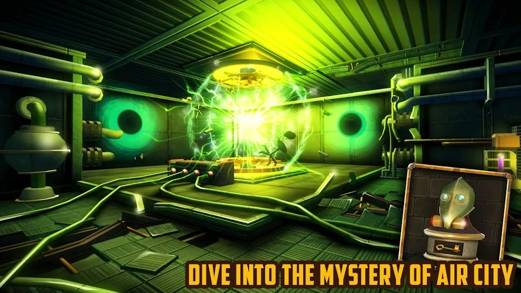 Escape Machine City: Airborne screenshot 2