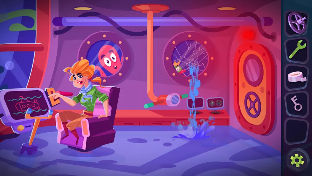 Escape Funky Island gameplay screenshot 1