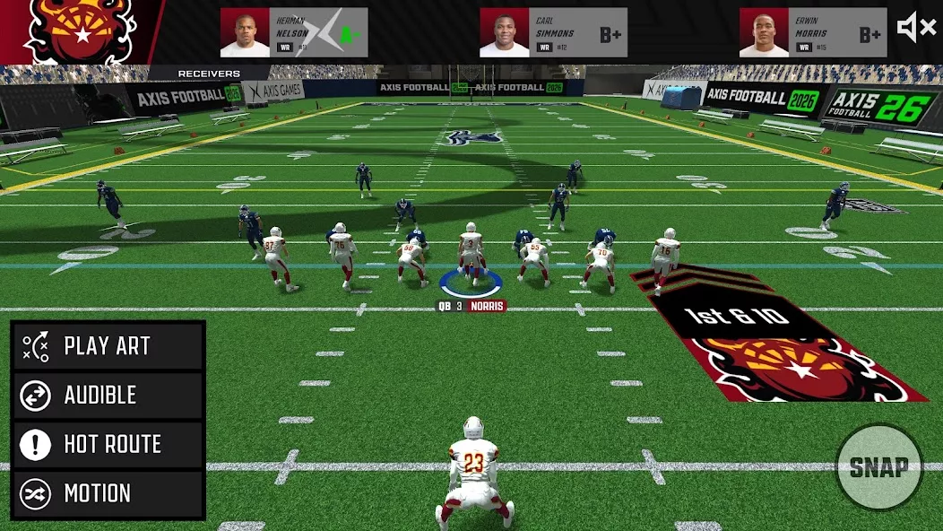 Axis Football Mobile screenshot 1