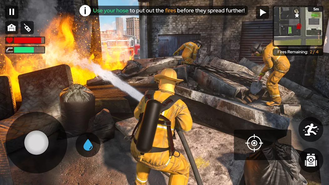 Fire Truck Firefighter Squad screenshot 1