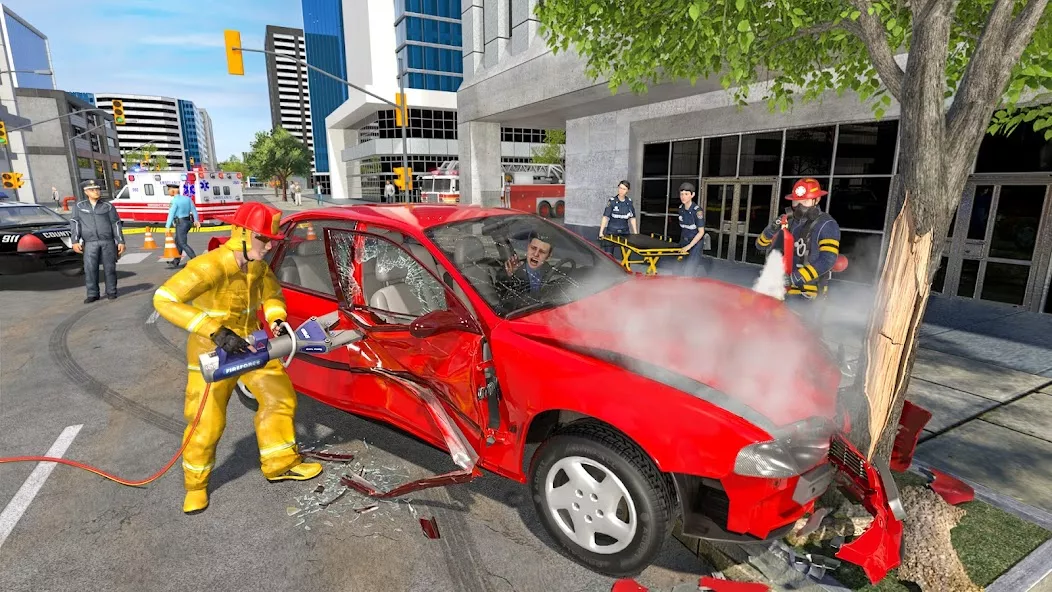 Fire Truck Firefighter Squad screenshot 2