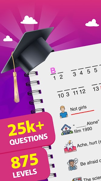 Crostic Crossword – Word Puzzles screenshot 1
