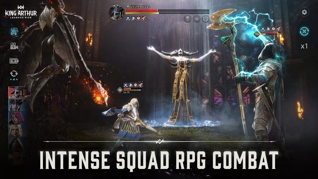 King Arthur: Legends Rise character roster display 2