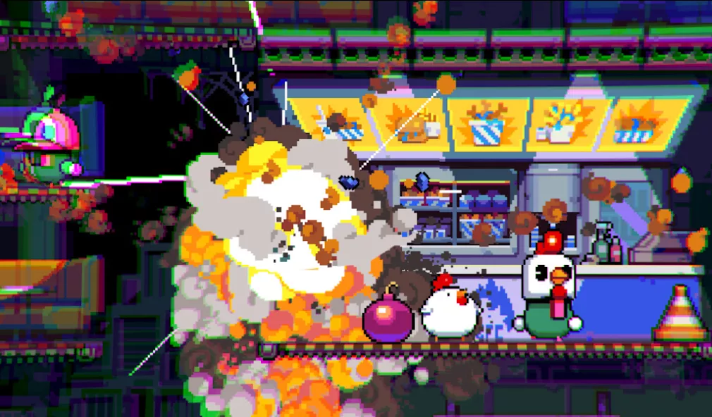 Bomb Chicken screenshot 2