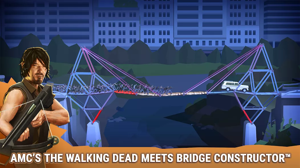 Bridge Constructor: The Walking Dead screenshot 2