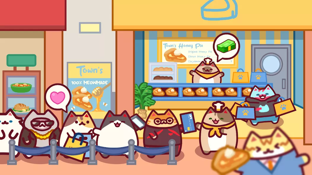 Cat Mall: Idle Shopping Tycoon screenshot 2