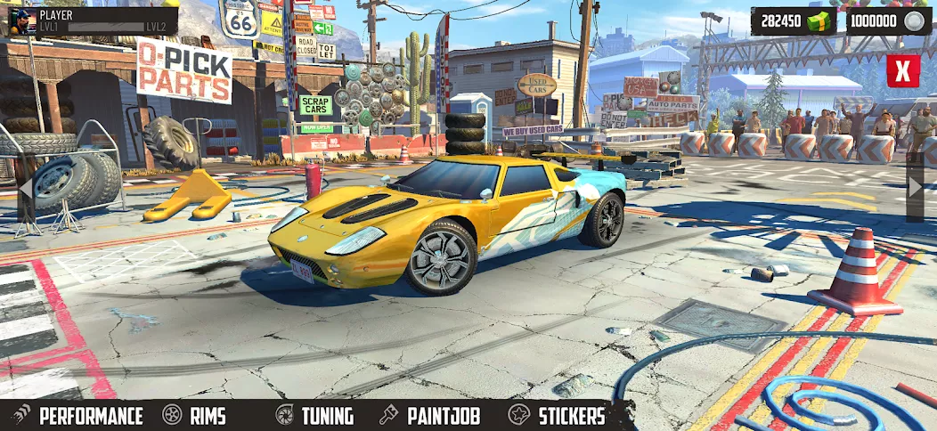 Junkyard Rush Racing gameplay screenshot 2