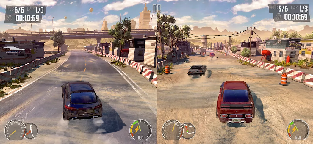 Junkyard Rush Racing gameplay screenshot 1
