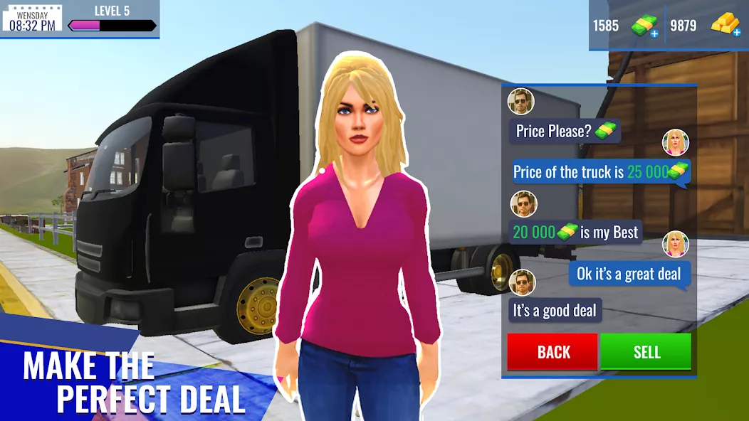 Truck Sales Simulator screenshot 2