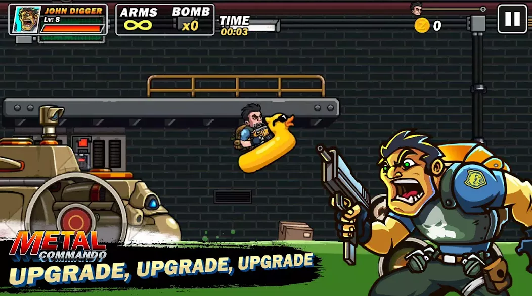 Metal Black Ops screenshot 1
