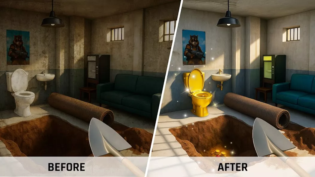 Prison Escape: Dig & Run screenshot 2