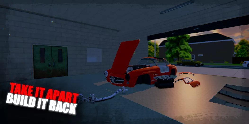 Exploring the open-world map in My Favorite Car 2