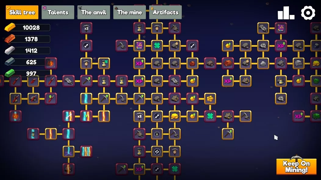 Third gameplay preview of Keep on Mining!
