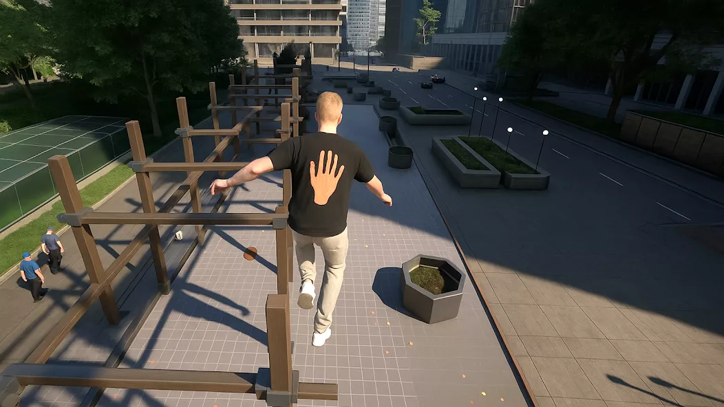 Only Going Up Parkour Rooftop screenshot 1