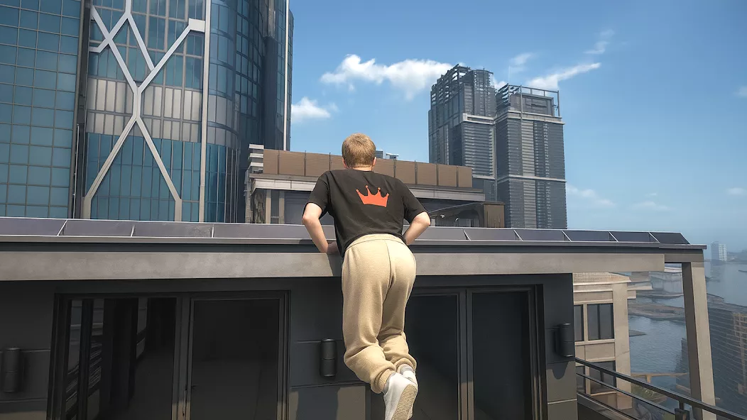 Only Going Up Parkour Rooftop screenshot 5