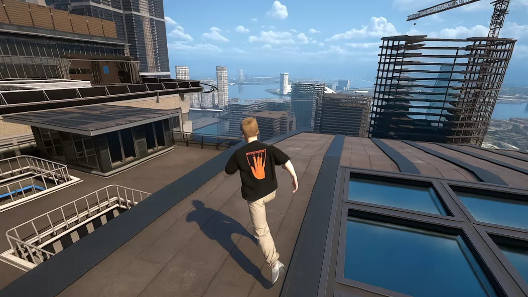 Only Going Up Parkour Rooftop screenshot 2