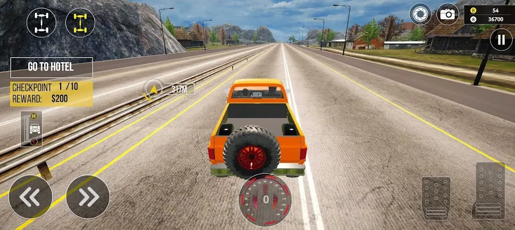 Offroad Jeep Driving Pro Games screenshot 3