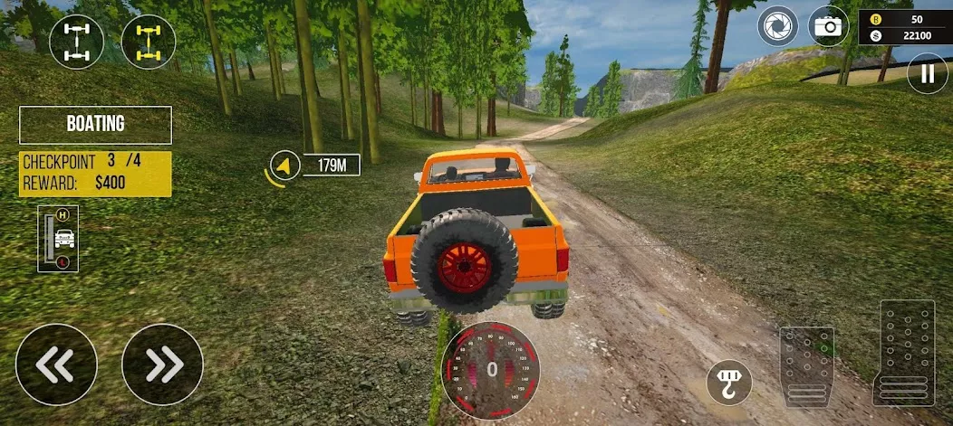 Offroad Jeep Driving Pro Games screenshot 4