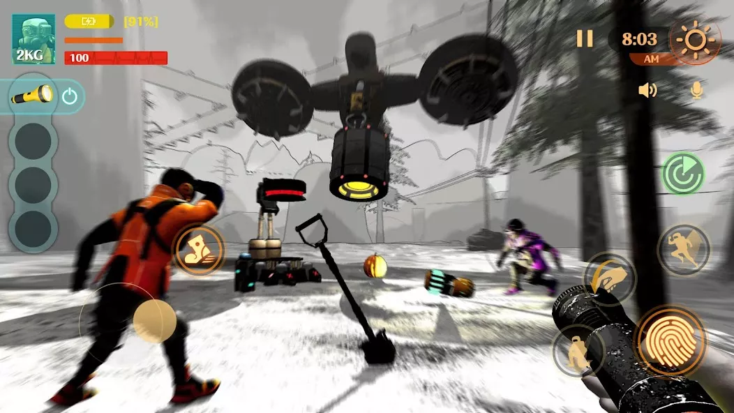 Lethal Planet: Scrap Company gameplay screenshot 3