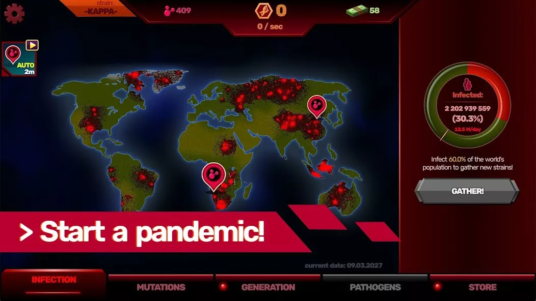 Patient Zero: Plague game screenshot 1