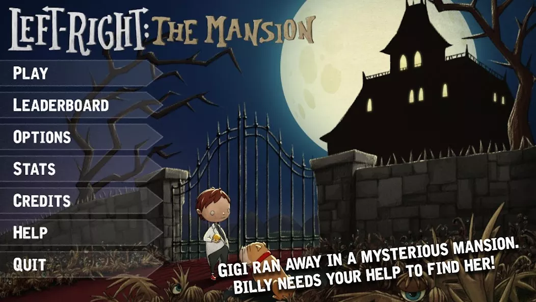 Left-Right: The Mansion screenshot 1
