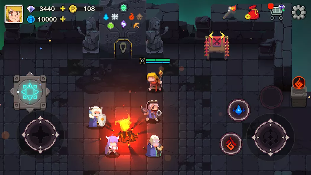 Elemental Dungeon: Roguelike screenshot 1
