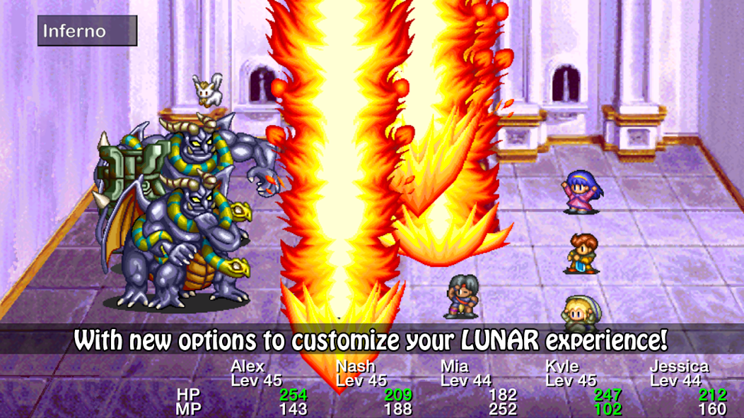 Lunar Silver Star Story Touch gameplay screenshot 3