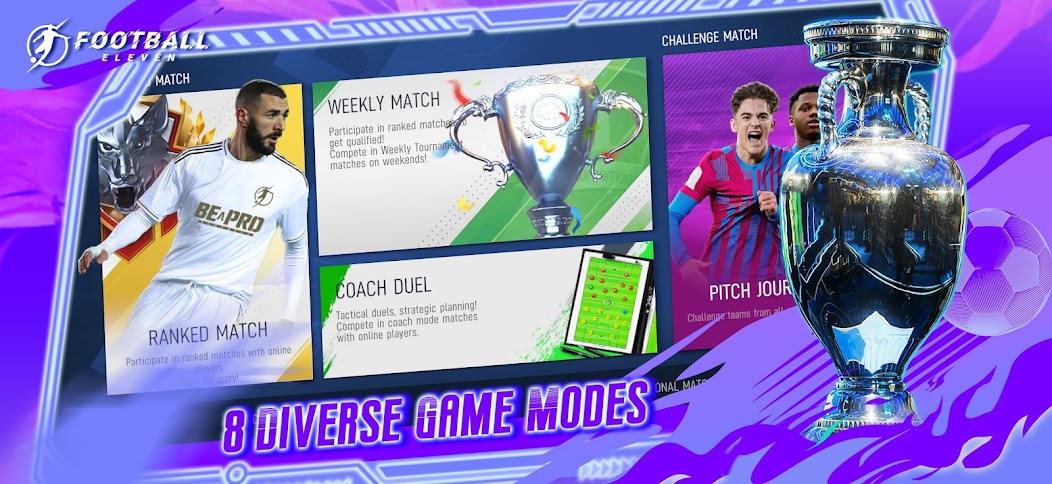 Football Eleven: Be A Pro gameplay screenshot 1