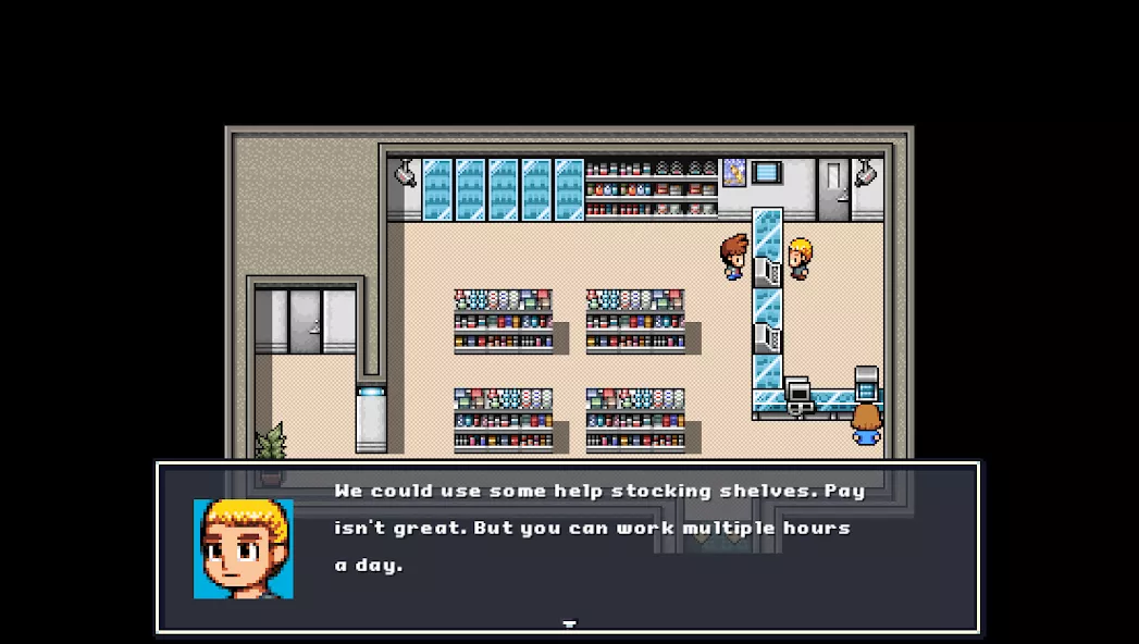 Debt City – Retro Life Sim RPG screenshot 5
