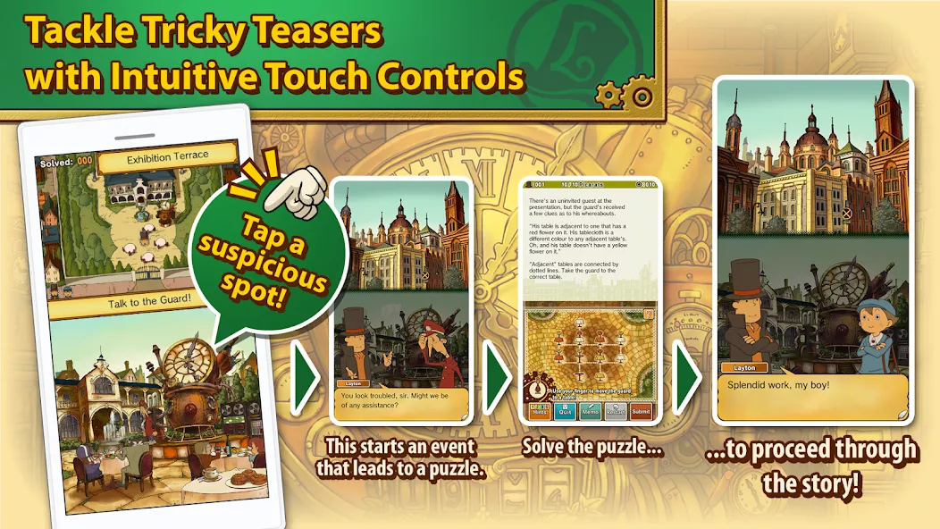 Layton: Lost Future in HD screenshot 3