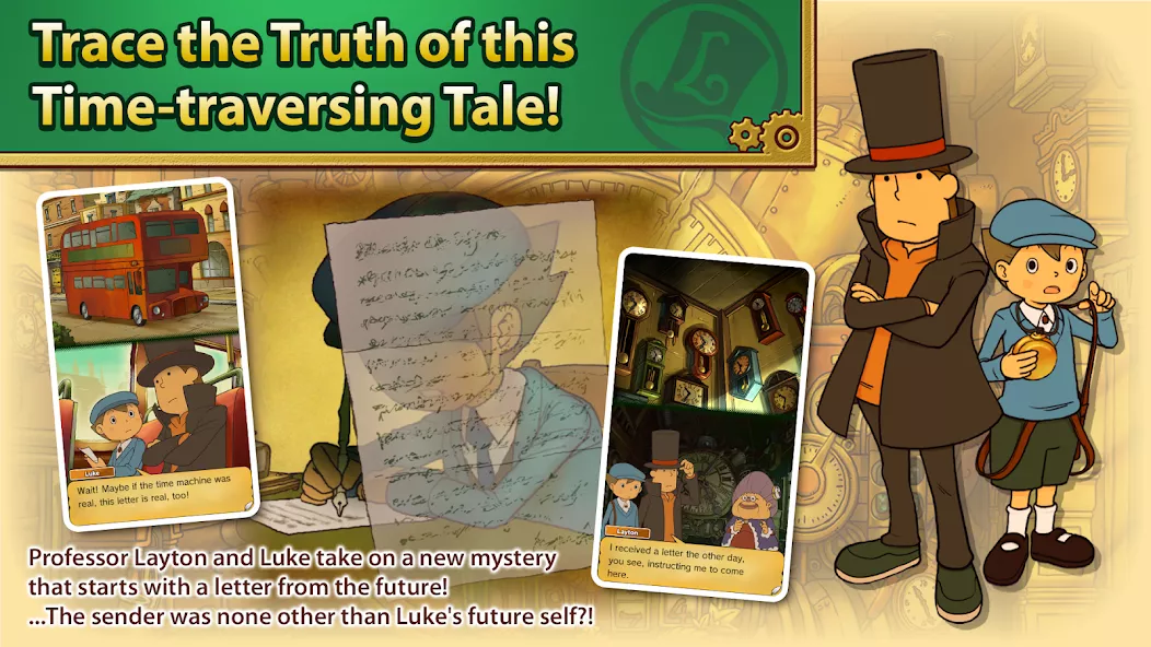 Layton: Lost Future in HD screenshot 2