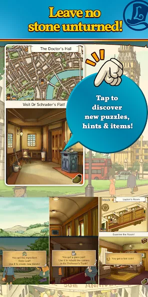 Layton: Pandora’s Box in HD screenshot 5