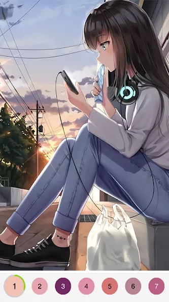 Anime Color Pro painting book screenshot 4