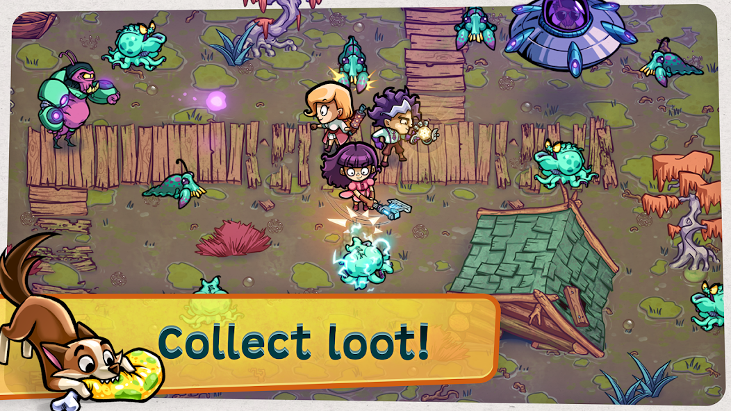 Alien Food Invasion Premium screenshot 2