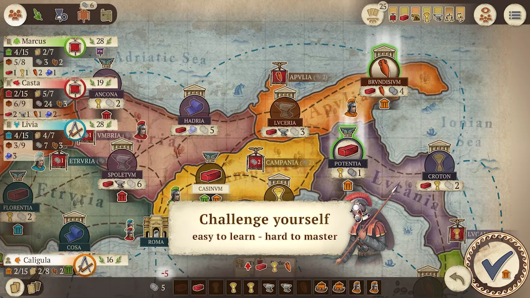 Concordia: Digital Edition gameplay screenshot 2