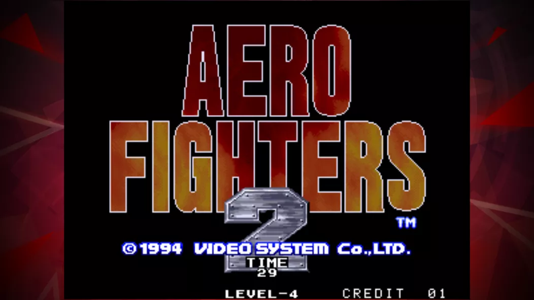 AERO FIGHTERS 2 ACA NEOGEO screenshot 1