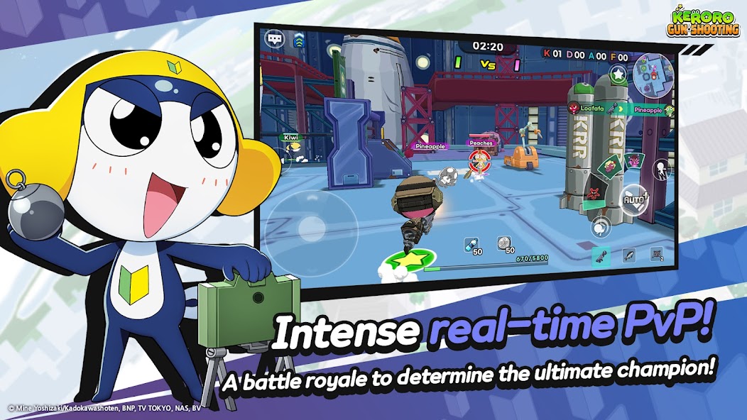 Keroro Gun Shooting screenshot 3