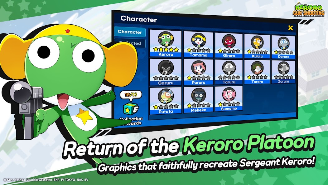 Keroro Gun Shooting screenshot 2