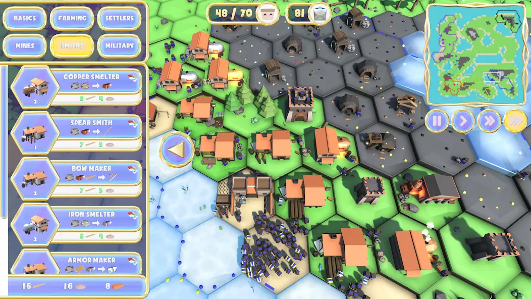 Settle and Battle: New Empires screenshot 2