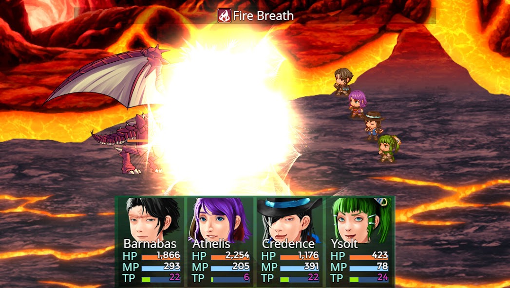 Cult of the Dragon – Retro RPG gameplay screenshot 1