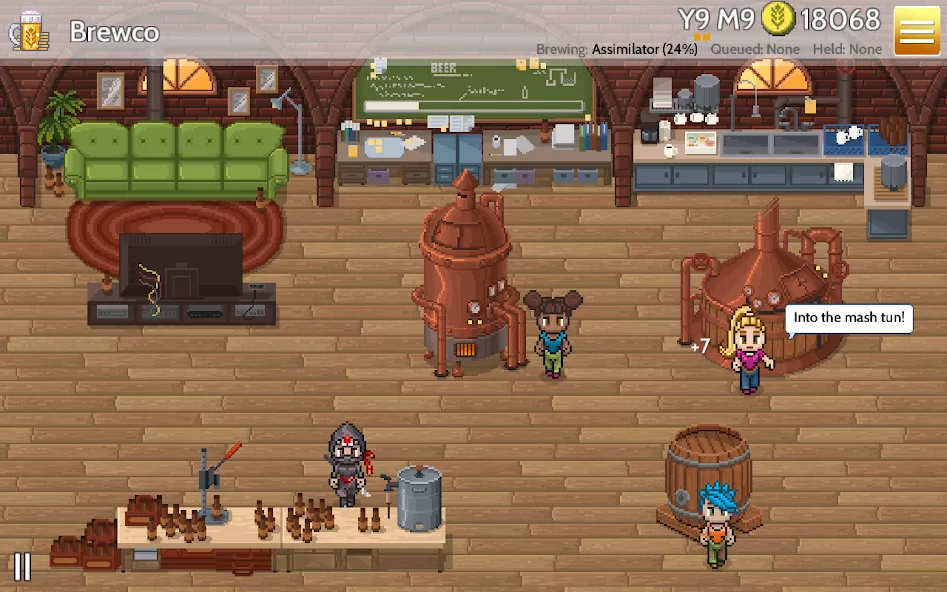 Fiz: Brewery Management Game screenshot 1